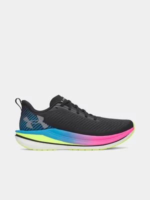 Under Armour Mens Velociti Speed Black/Multi Running Shoes 