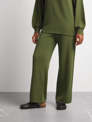 Women's Canvas Co-ord Cotton Knitwear Pant