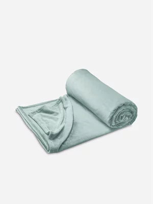 Volpes Shimmersoft Eggshell Throw