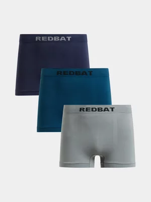 Redbat Men's Multicolour 3 Pack Trunks