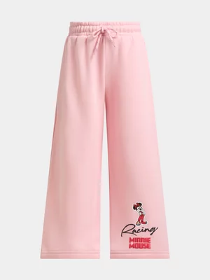 Jet Younger Girls Minnie Pink Racing Jogger