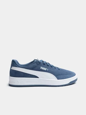 Men's Puma Court Classic Clean Blue Sneaker