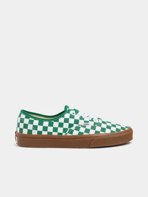 Vans Junior Check Authentic Green/Gum Sneaker