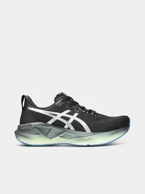 Asics Mens Novablast 5 Luxe Black/Silver Running Shoes 