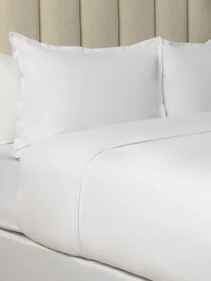 Granny Goose Most Breathable 200 Thread Count Cotton Duvet Cover Set White