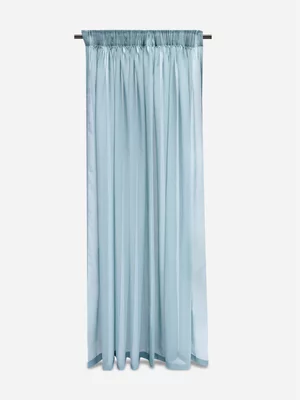 Volpes Mystical Voile Duck Egg Taped Unlined Curtain