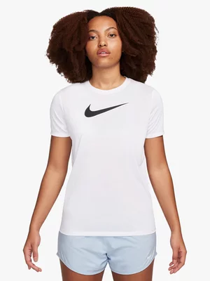 Nike Womens Dri-Fit Graphic White Tee