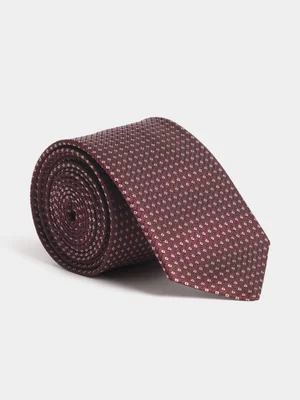 Markham Men's Classic Burgundy Tie