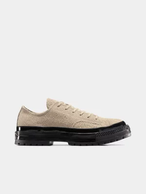 Converse Men's Chuck 70 National Suede Beige/Black Sneaker