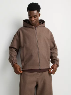 Markham Men's Regular Fit Chocolate Jacket