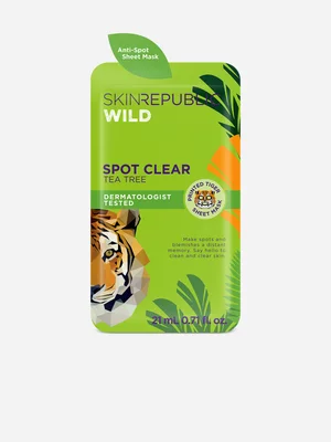 Skin Republic Spot Clear Tiger Face Mask Sheet