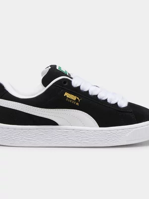 Puma Junior Suede XL Black/White Sneaker