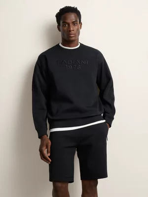 Fabiani Men's Black Icon Co-Ord Shorts