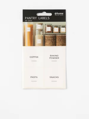 @home Pantry Labels
