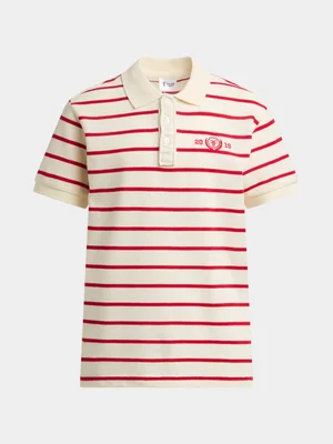 Boys Stripe Golfer