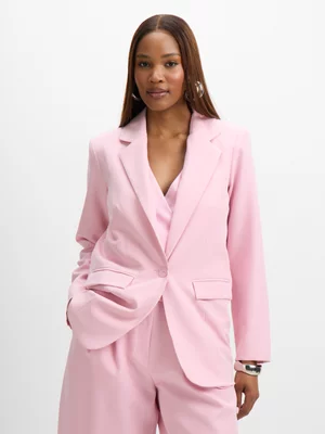 Jet Women's Pink Oversized Suit Blazer