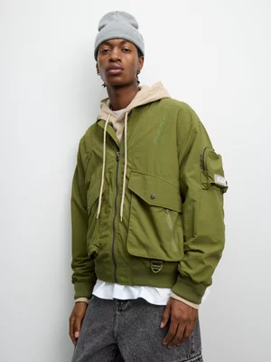 Redbat Men's Fatigue Utility Bomber Jacket