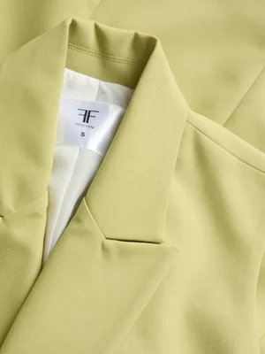 Slim Waist Covered Buttons Waistcoat