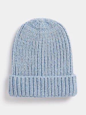 Exact Women's Blue Lurex Beanie