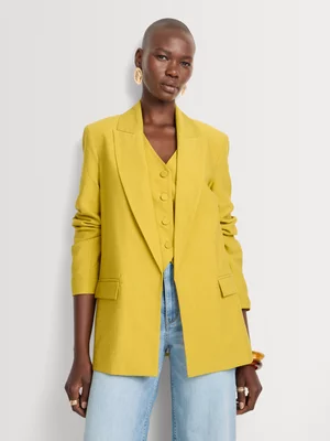 Single Breasted Relaxed Fit Blazer