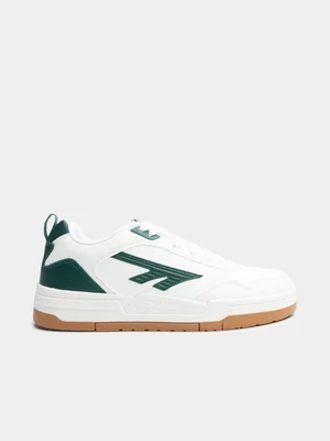 Mens Hi-Tec Broadway Low White/Green Sneaker