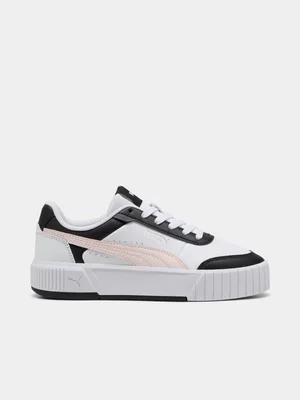 Women's Puma Carina Mia White/Pink Sneaker