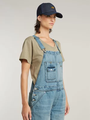 G-Star Women's Bowey Loose Short Denim Blue Jumpsuit