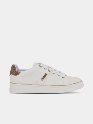 Women's Guess BRITZ White Sneakers