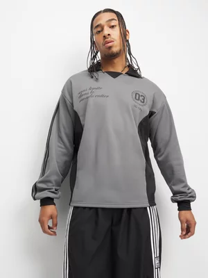 The FIX Men's Grey Graphic Sporty Top