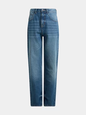 Exact Older Boy's Mid Wash Loose Fit Jeans