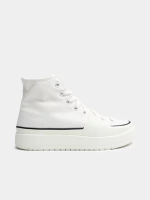 Mens Converse CTAS Construct Workwear Hi White Sneaker