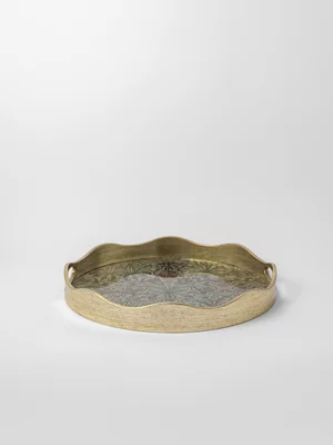Wave Edge Round Tray 34.2cm