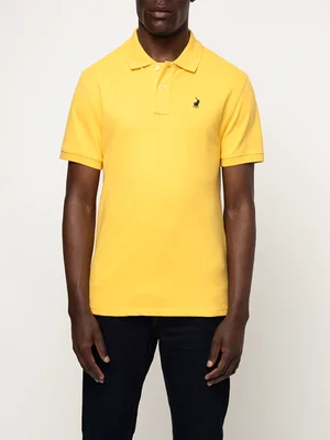 Men's Polo Yellow  Essential Pique Golfer