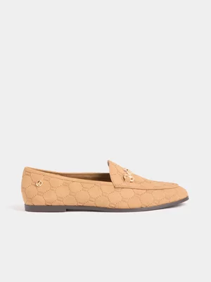 Luella Embossed Loafers