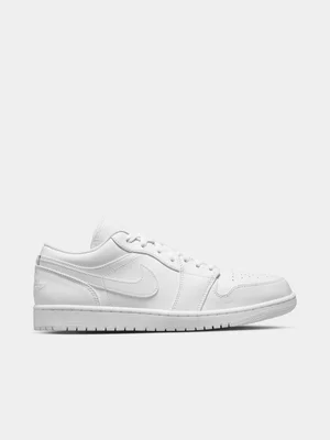 Jordan Men's 1 Low White Sneaker