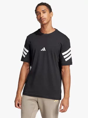 adidas Mens Future Icons 3-Stripes Black Tee