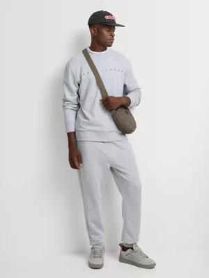 Relay Jeans Men's Core Grey Fleece Jogger