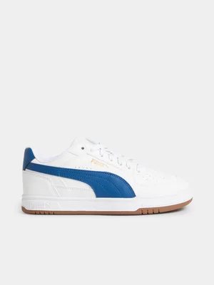 Puma Junior Caven III Beige/Blue Sneaker