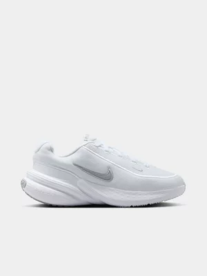 Nike Junior Grade-School Uplift White/Grey Running Shoes 