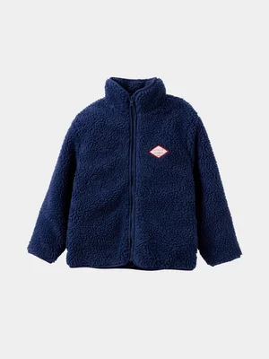 Cotton On Kids Girl Blue Sophia Teddy Jacket