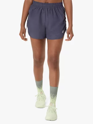 Asics Womens Nagino Adjustable 4 Inch Indigo Run Shorts