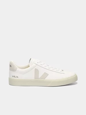 Men's Veja Campo White Suede Sneakers