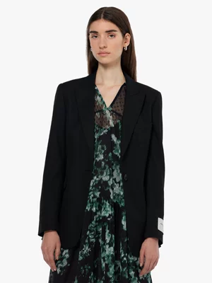 Women's Scotch & Soda Black Core Sb Fitted Blazer