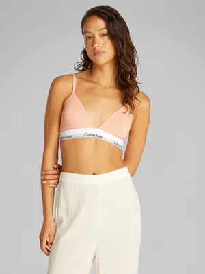 Women's Calvin Klein Pink Lightly Lined Triangle Bra