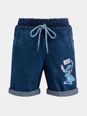 Jet Younger Boys Stitch Denim Shorts