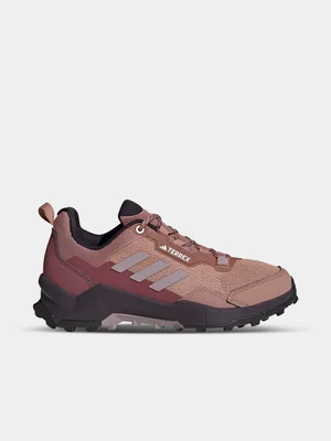 Womens adidas Terrex AX4 Clay/Fig/Crimson Trail Running Shoes 