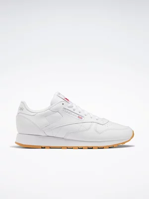 Reebok Men's Classic Leather White/Gum Sneaker