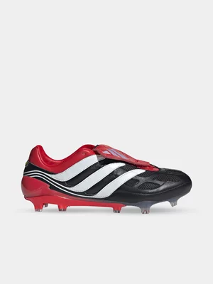 adidas Mens Predator Precision Elite FG Black/White Boots