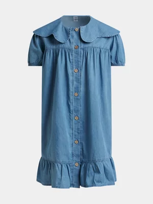 Jet Older Girls Chambray Dress 