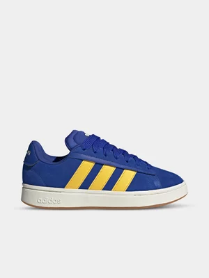 adidas Mens Grandcourt Alpha 00s Blue/Yellow Sneakers 